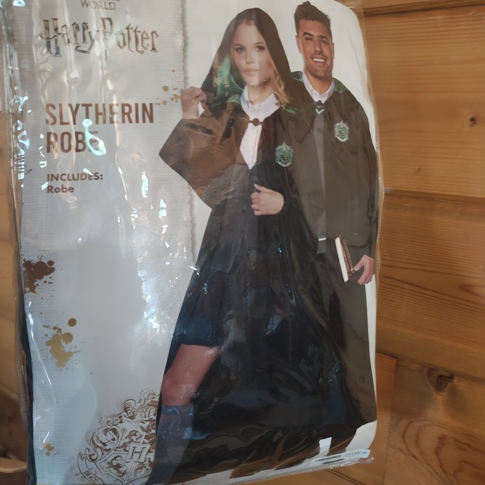 Wizarding World of Harry Potter Slytherin Robe One Size Fits All Adult Spirit